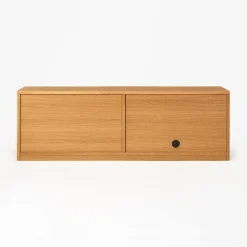 Hot Muji Mueble de televisión de roble ‐ Grande