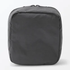 Hot Muji Neceser de maquillaje de nailon texturizado