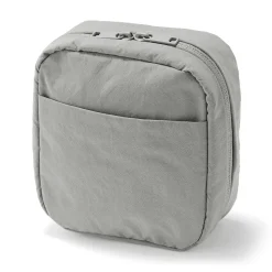 Hot Muji Neceser de maquillaje de nailon texturizado
