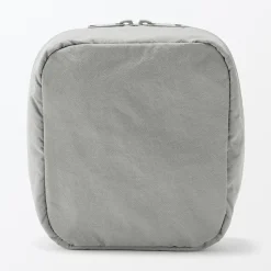 Hot Muji Neceser de maquillaje de nailon texturizado