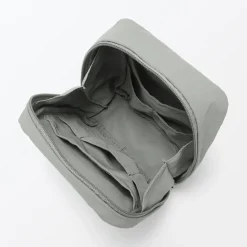 Hot Muji Neceser de maquillaje de nailon texturizado