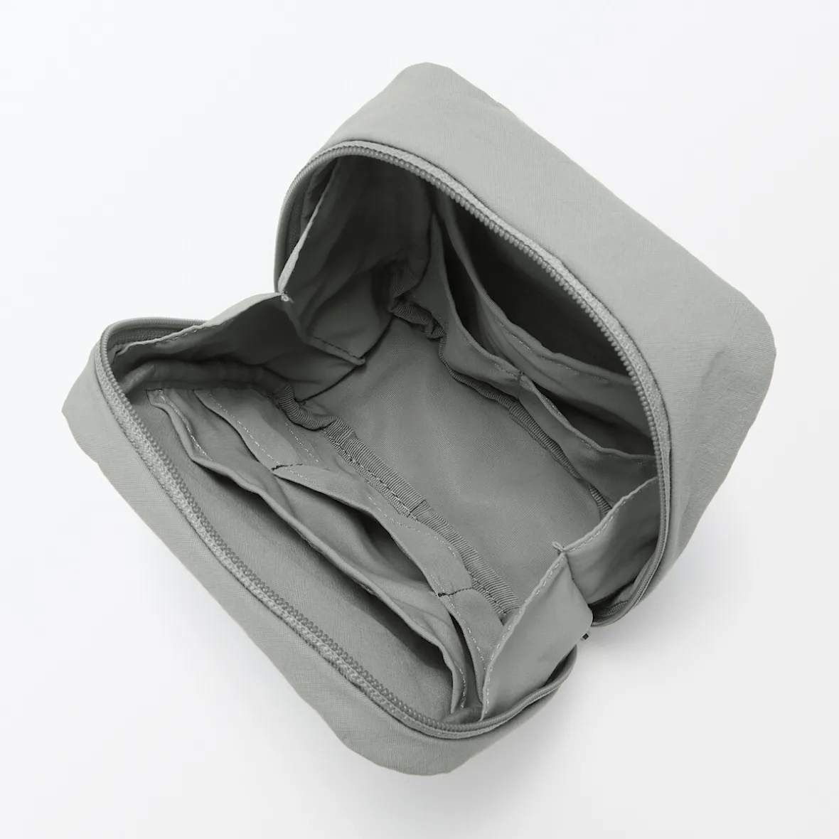 Hot Muji Neceser de maquillaje de nailon texturizado