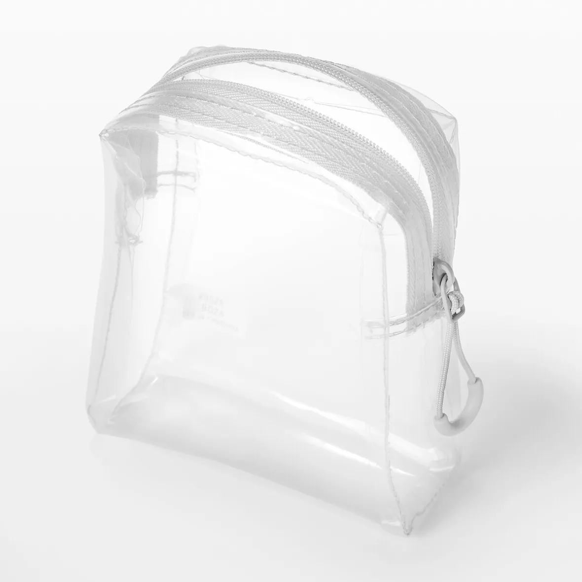 Hot Muji Neceser transparente ‐ Estuche de viaje 12 x 10 x 4 cm