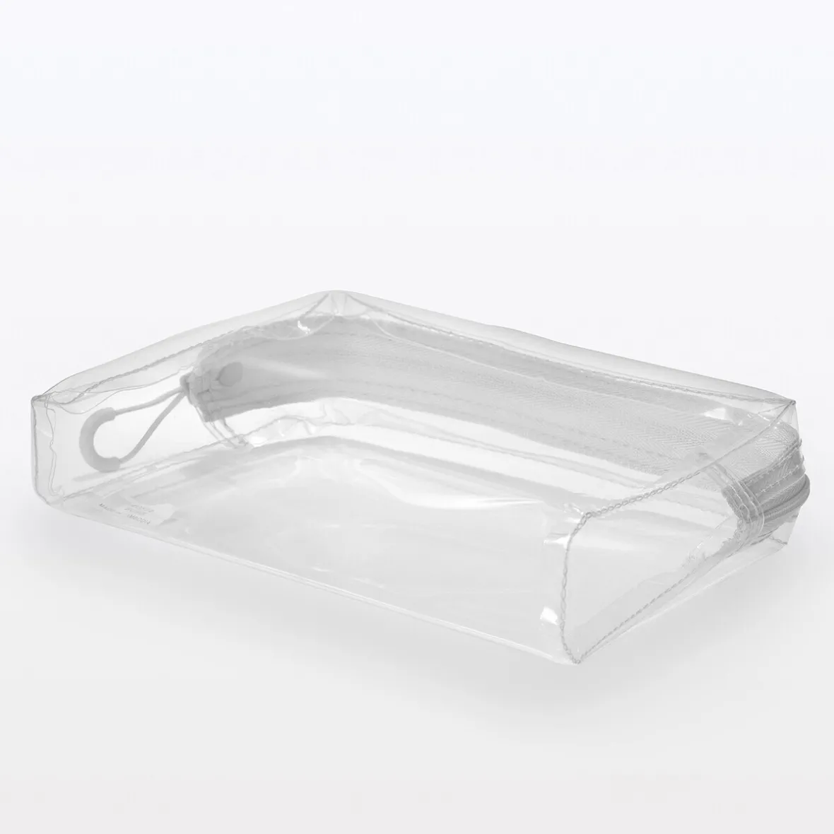 Clearance Muji Neceser transparente ‐ Estuche de viaje 12 x 18,5 x 4 cm