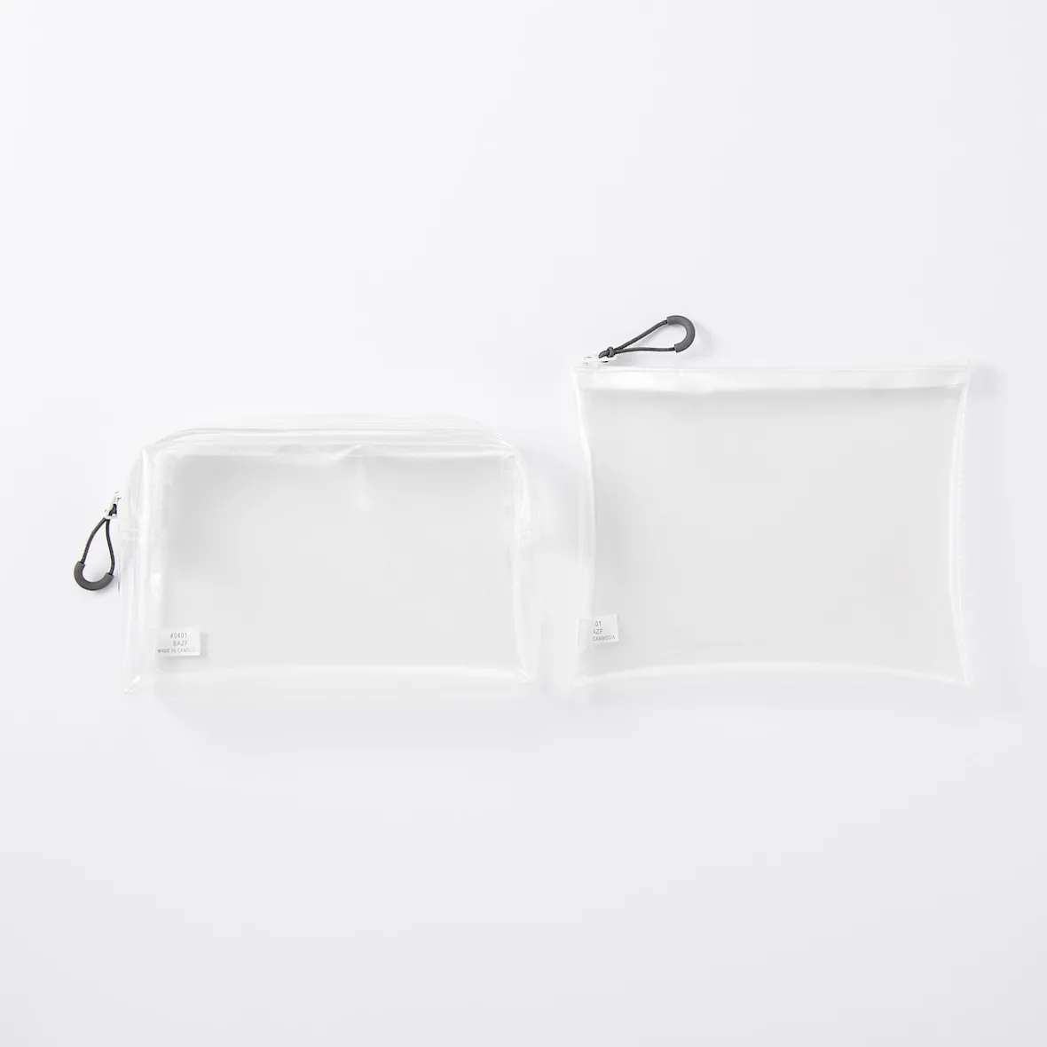 Clearance Muji Neceser transparente ‐ Estuche de viaje 12 x 18,5 x 4 cm