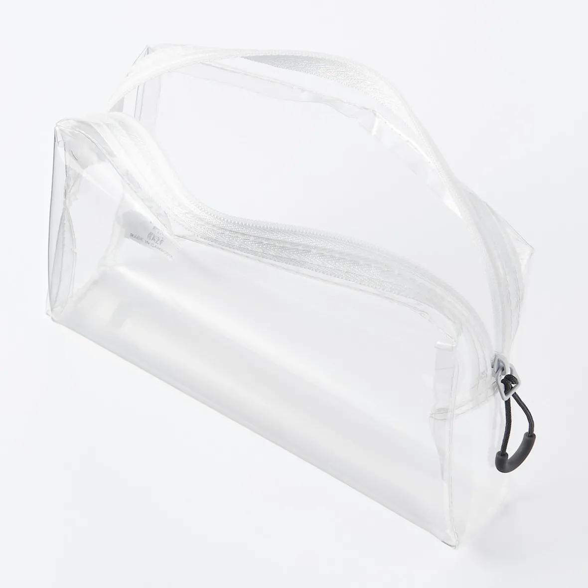 Clearance Muji Neceser transparente ‐ Estuche de viaje 12 x 18,5 x 4 cm