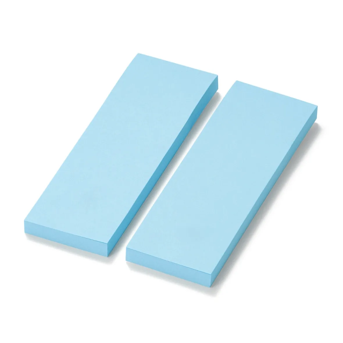 Hot Muji Notas Adhesivas — Lisas, Pack de 2 Azul