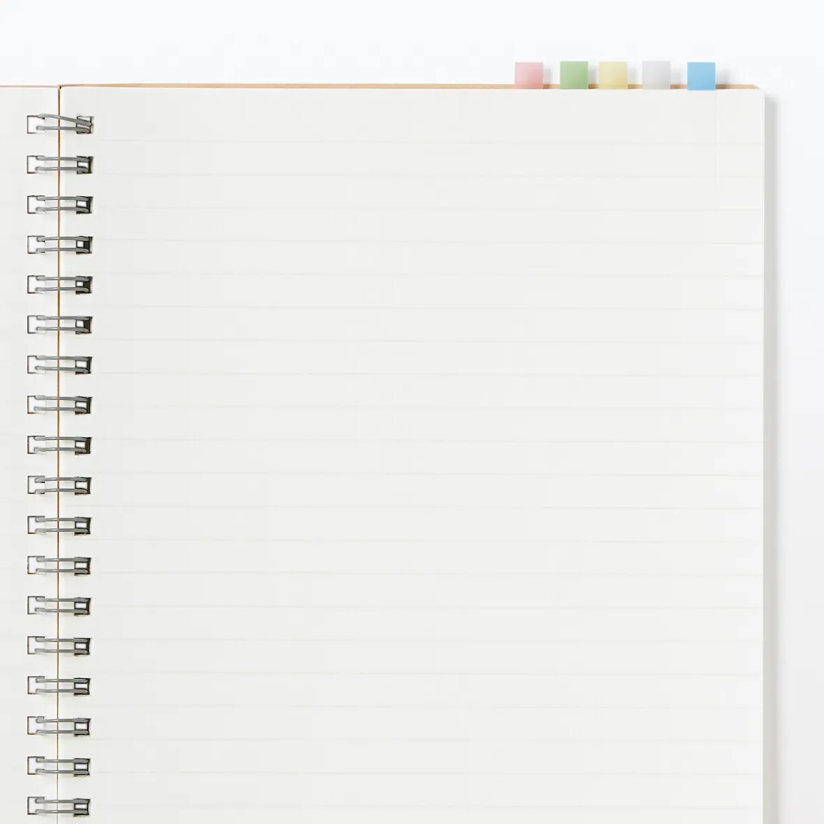 Discount Muji Notas adhesivas transparentes marcapáginas - 6 mm, paquete de 2