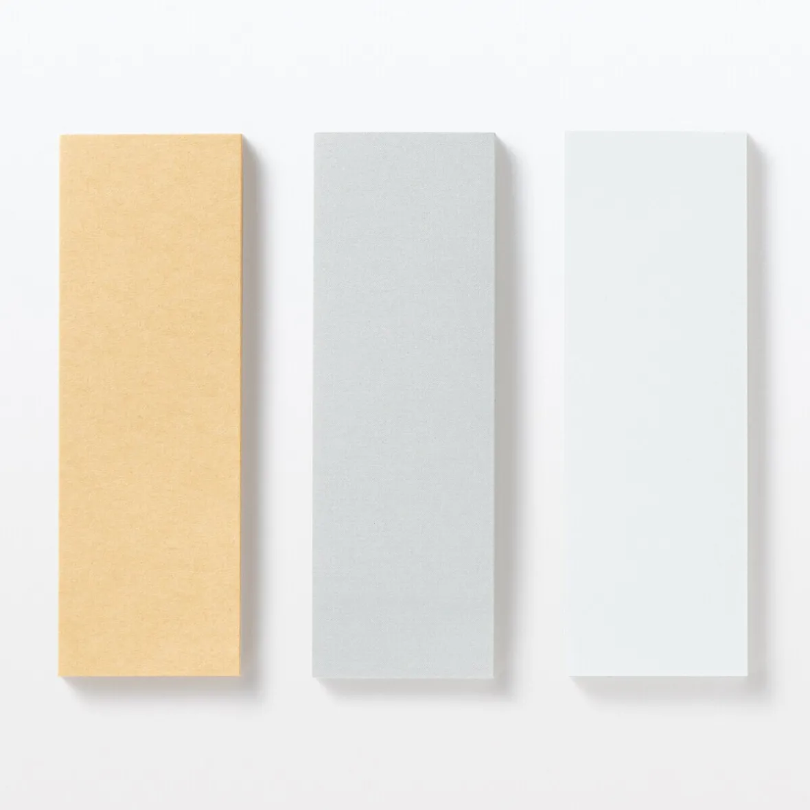 Best Muji Notas completamente adhesivas de papel kraft - Lisas, paquete de 2 Marrón Pálido