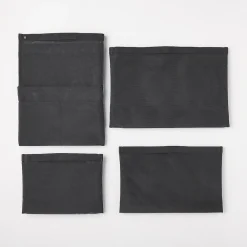 Muji NYLON_MESH_BAG_ORGANISER_A5_GREY