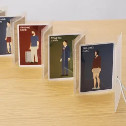 Online Muji Organizador de tarjetas autoportante