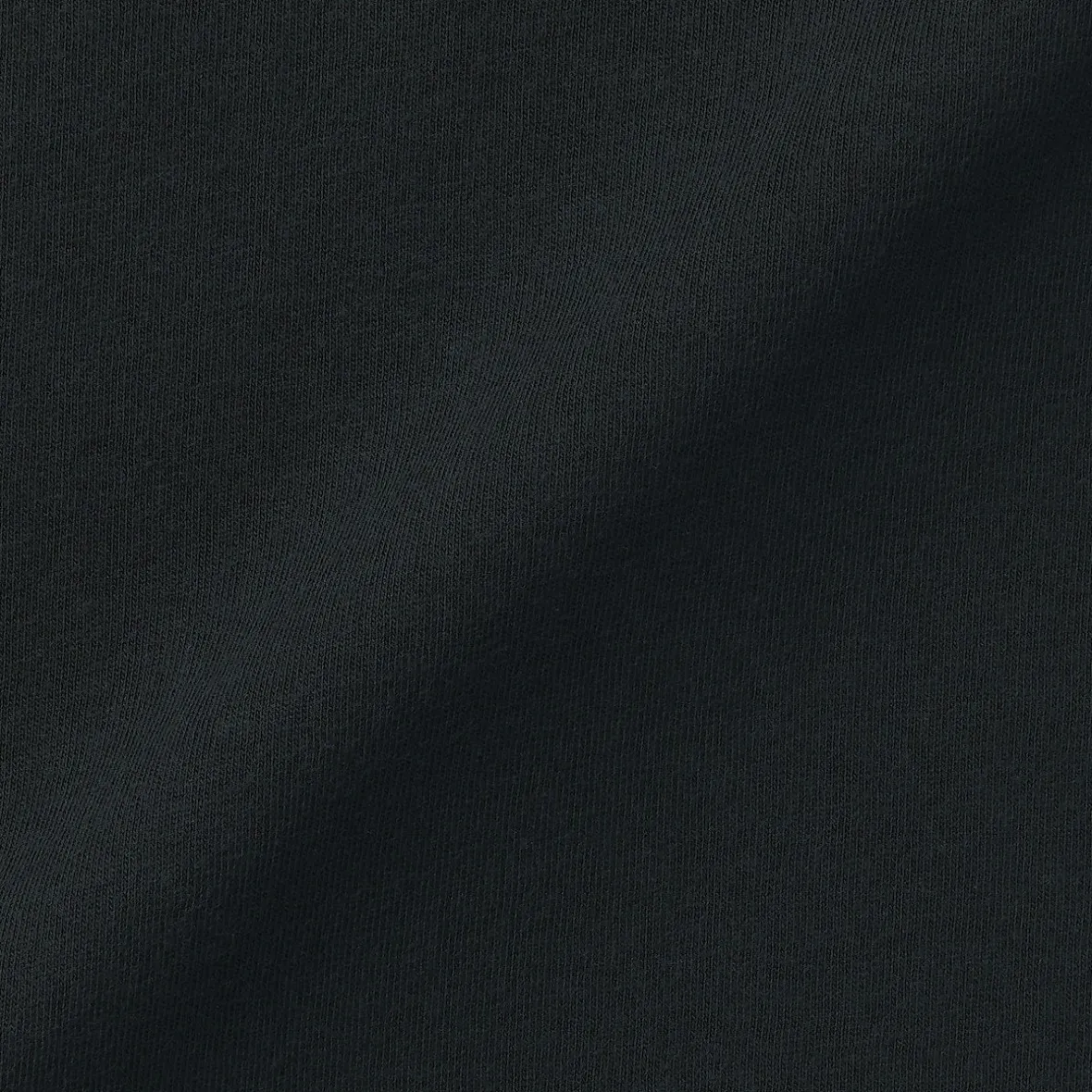 Muji Pack de 2 camisetas de algodón con cuello redondo sin costuras laterales para hombre
