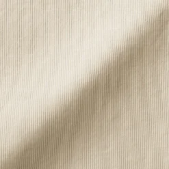 Outlet Muji Pantalón ancho plisado de pana en mezcla de kapok para mujer