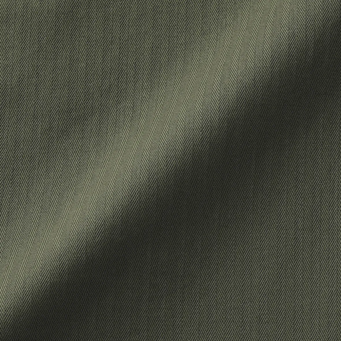 Outlet Muji Pantalón de algodón con patrón de espina de pez para mujer