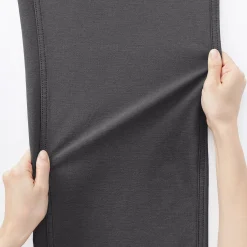 Clearance Muji Pantalón de cintura y tejido elástico bidireccional para hombre