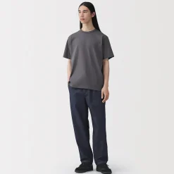 Best Muji Pantalón de corte cómodo y denim lavado para hombre ‐ Indigo