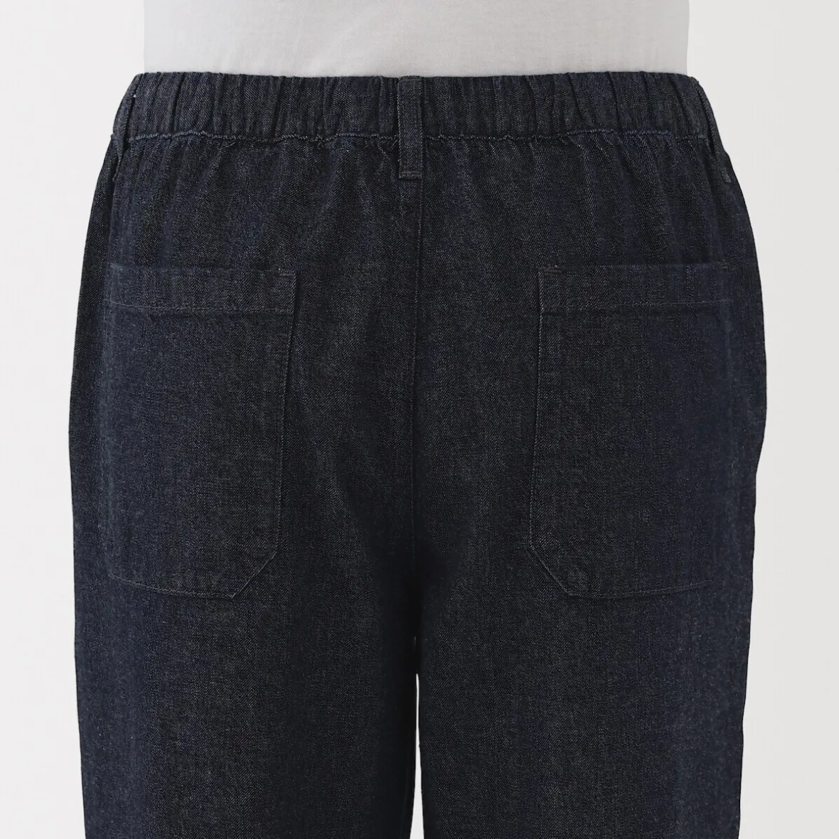 Best Muji Pantalón de corte cómodo y denim lavado para hombre ‐ Indigo