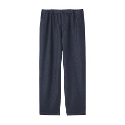 Best Muji Pantalón de corte cómodo y denim lavado para hombre ‐ Indigo