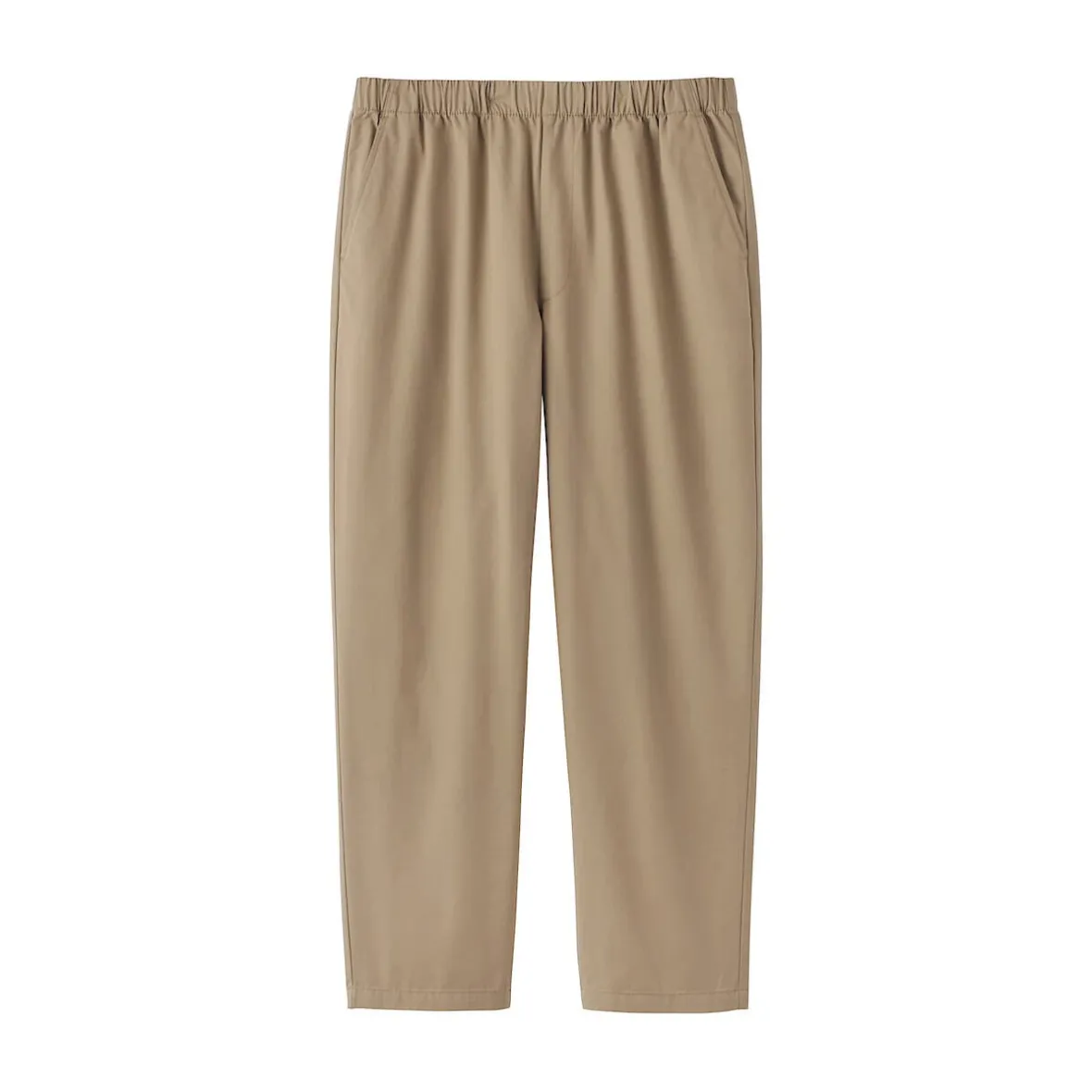 Discount Muji Pantalón de corte cómodo y algodón lavado para hombre