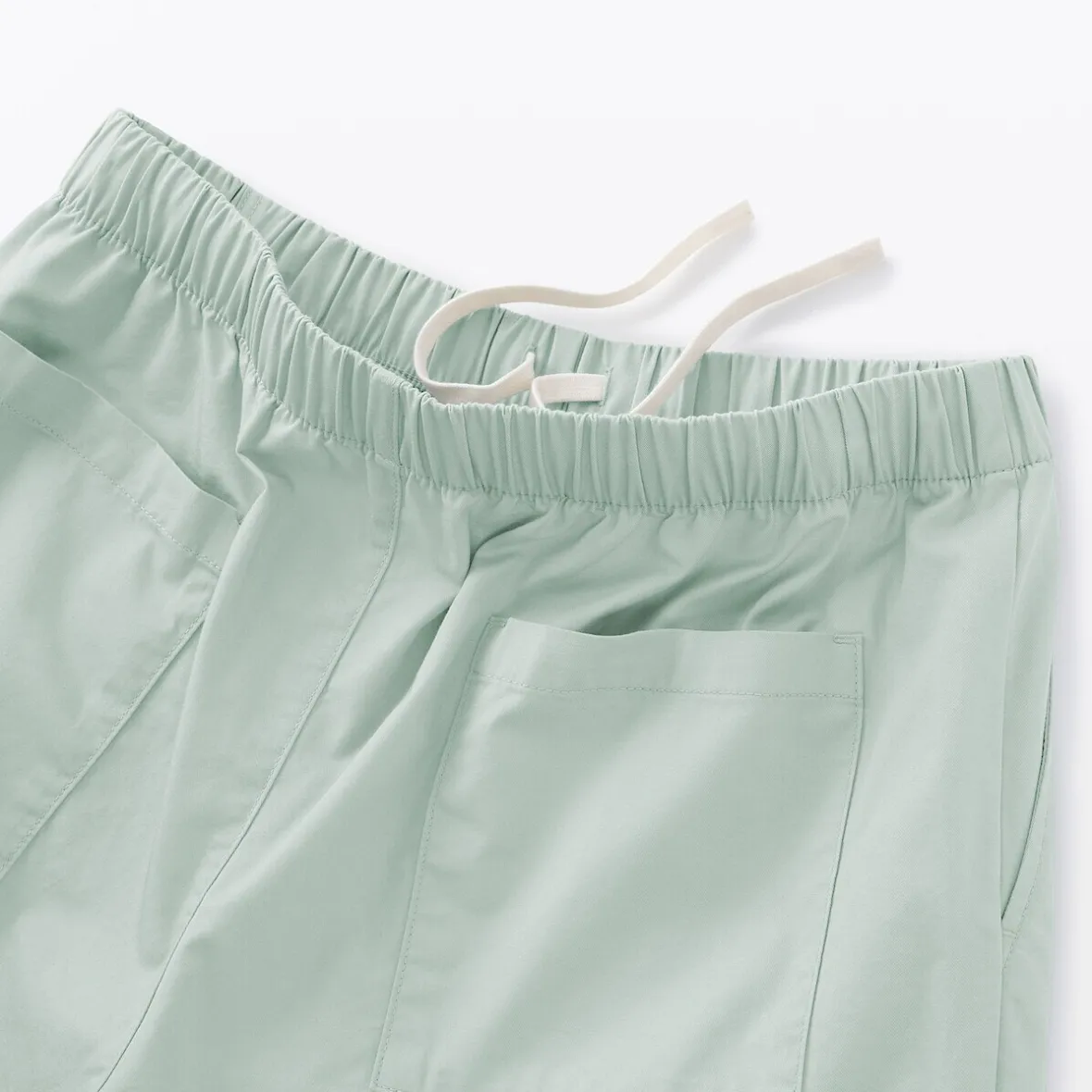 Discount Muji Pantalón de corte cómodo y algodón lavado para hombre