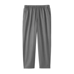 Discount Muji Pantalón de corte cómodo y algodón lavado para hombre