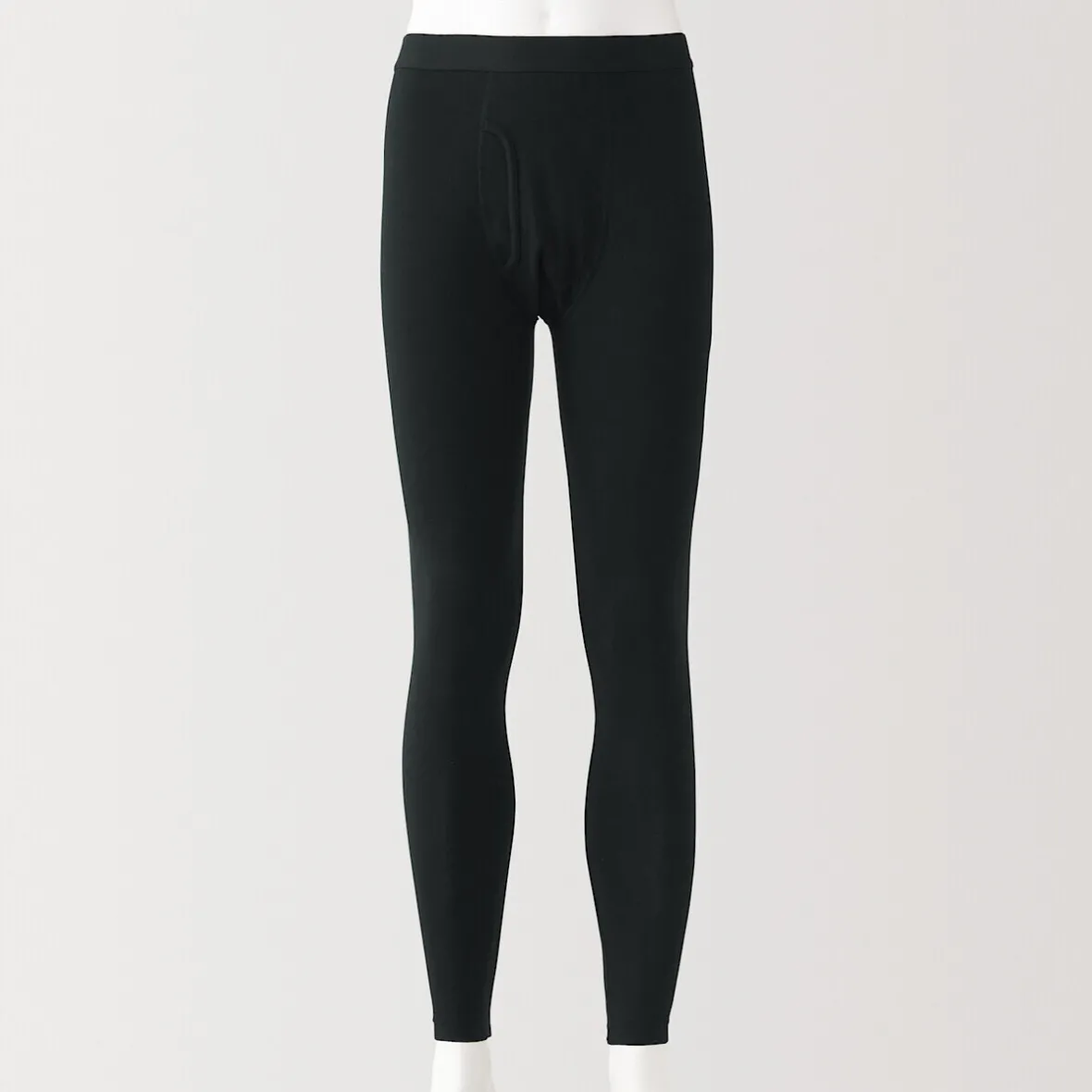 Online Muji Pantalón interior cálido de algodón para hombre