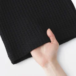 Discount Muji Pantalón largo de punto suelto para mujer