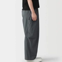 Best Muji Pantalón utilitario de ajuste cómodo y repelente al agua para mujer