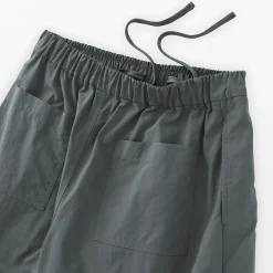Best Muji Pantalón utilitario de ajuste cómodo y repelente al agua para mujer