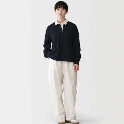 Best Muji Pantalón utilitario de ajuste cómodo y repelente al agua para mujer
