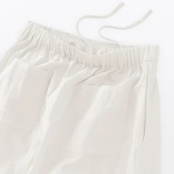 Best Muji Pantalón utilitario de ajuste cómodo y repelente al agua para mujer