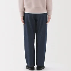 Discount Muji Pantalón vaquero de corte cómodo y algodón para mujer