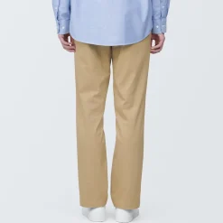 Outlet Muji Pantalon chino elastico para hombre (76cm)