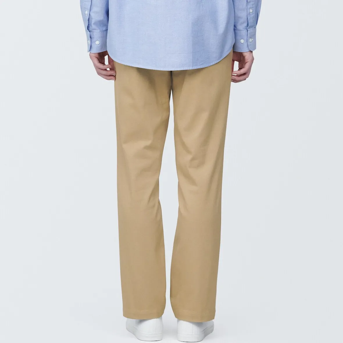 Outlet Muji Pantalon chino elastico para hombre (76cm)