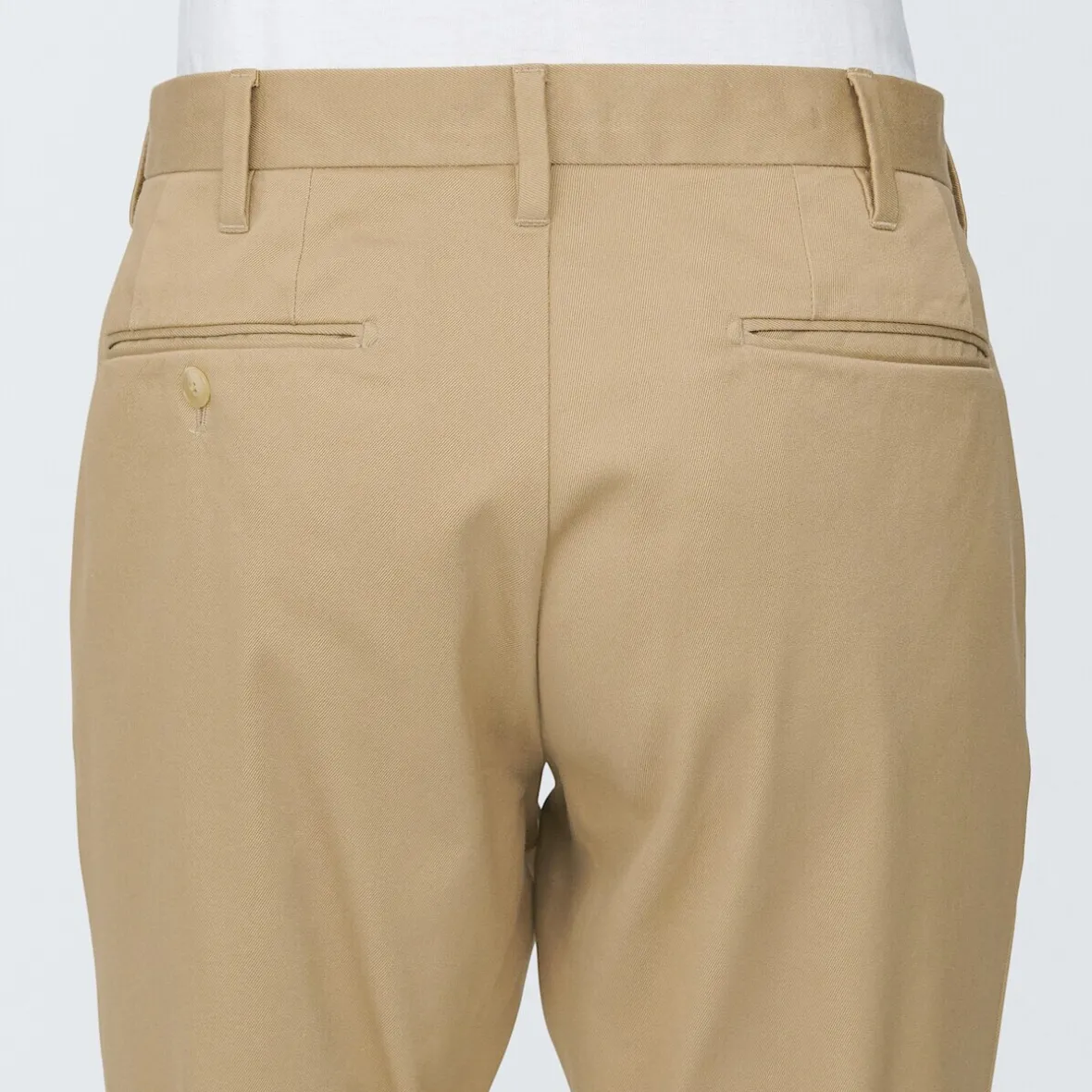 Outlet Muji Pantalon chino elastico para hombre (76cm)