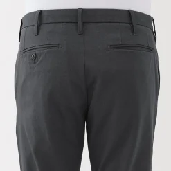 Muji Pantalon chino elastico para hombre (76cm)