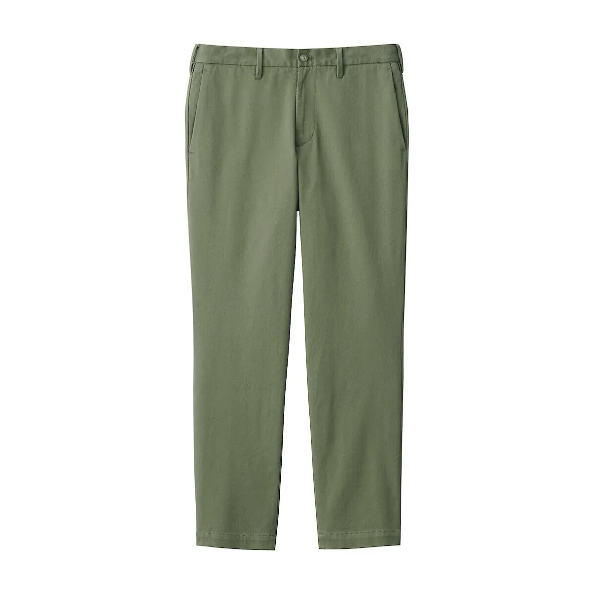 Muji Pantalon chino elastico para hombre (76cm)