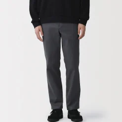 Clearance Muji Pantalon chino elastico para hombre (76cm)