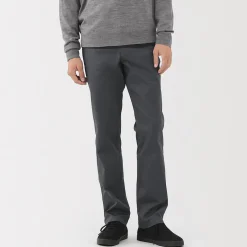 Discount Muji Pantalones chinos ajustados elásticos largos para hombre