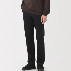 Discount Muji Pantalones chinos ajustados elásticos largos para hombre