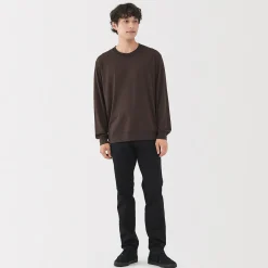 Discount Muji Pantalones chinos ajustados elásticos largos para hombre
