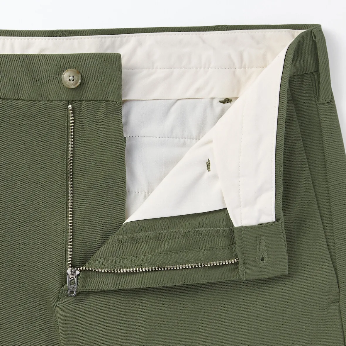 Hot Muji Pantalones chinos ajustados elásticos largos para hombre