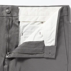 Hot Muji Pantalones chinos ajustados elásticos largos para hombre