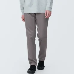 Hot Muji Pantalones chinos ajustados elásticos largos para hombre