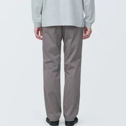 Hot Muji Pantalones chinos ajustados elásticos largos para hombre