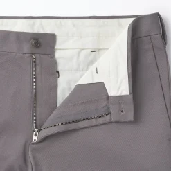 Hot Muji Pantalones chinos ajustados elásticos largos para hombre