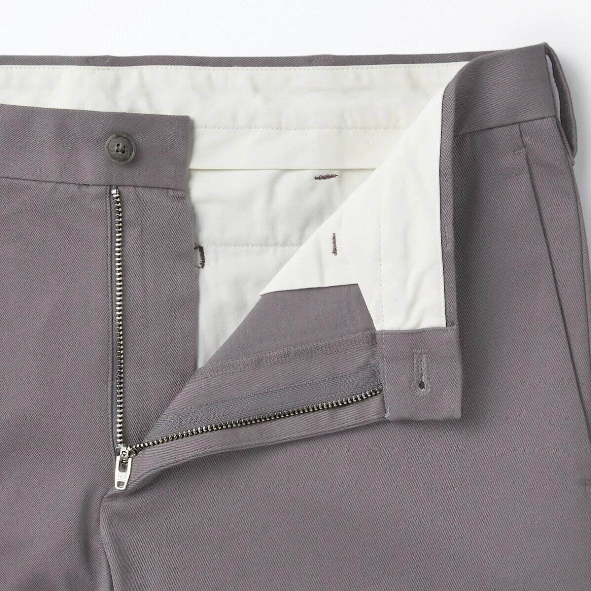 Hot Muji Pantalones chinos ajustados elásticos largos para hombre