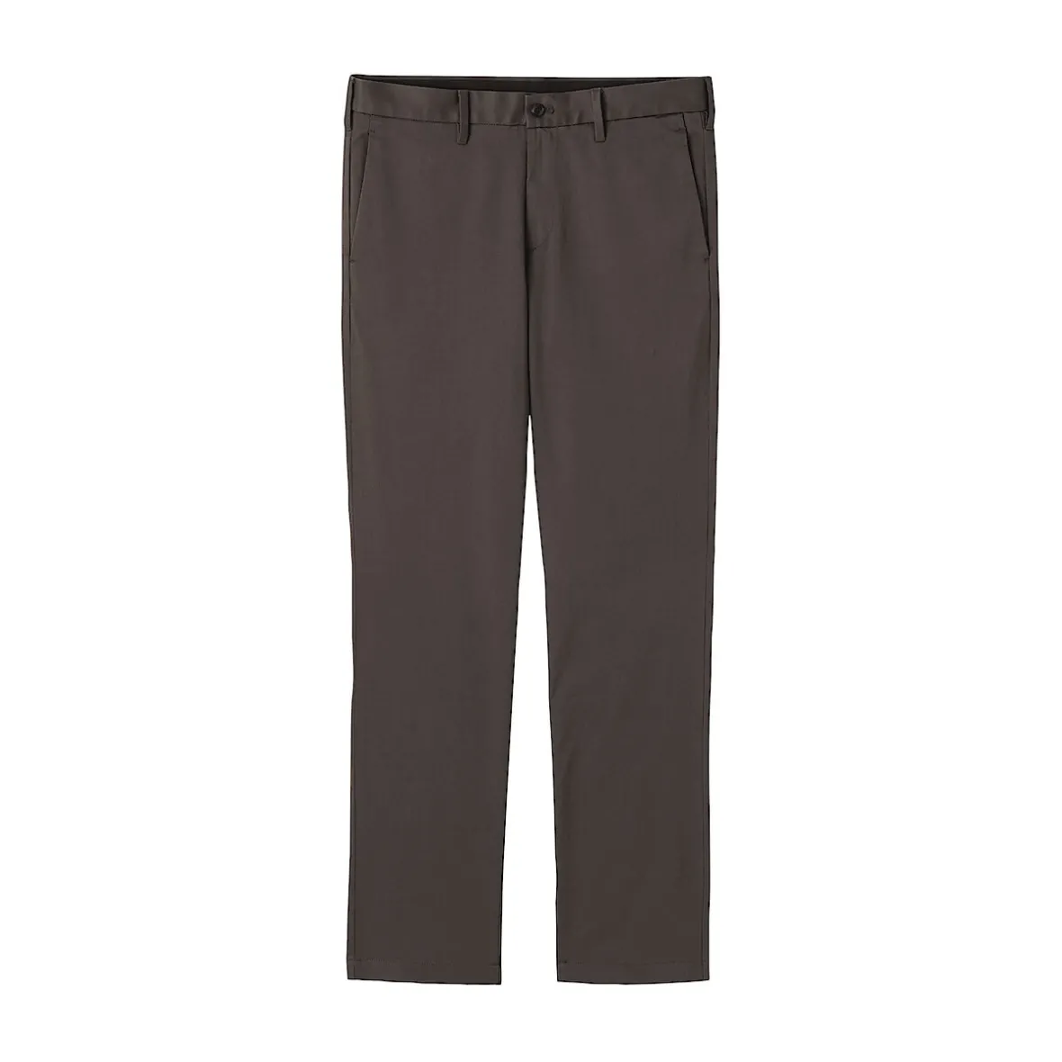 Hot Muji Pantalones chinos ajustados elásticos largos para hombre