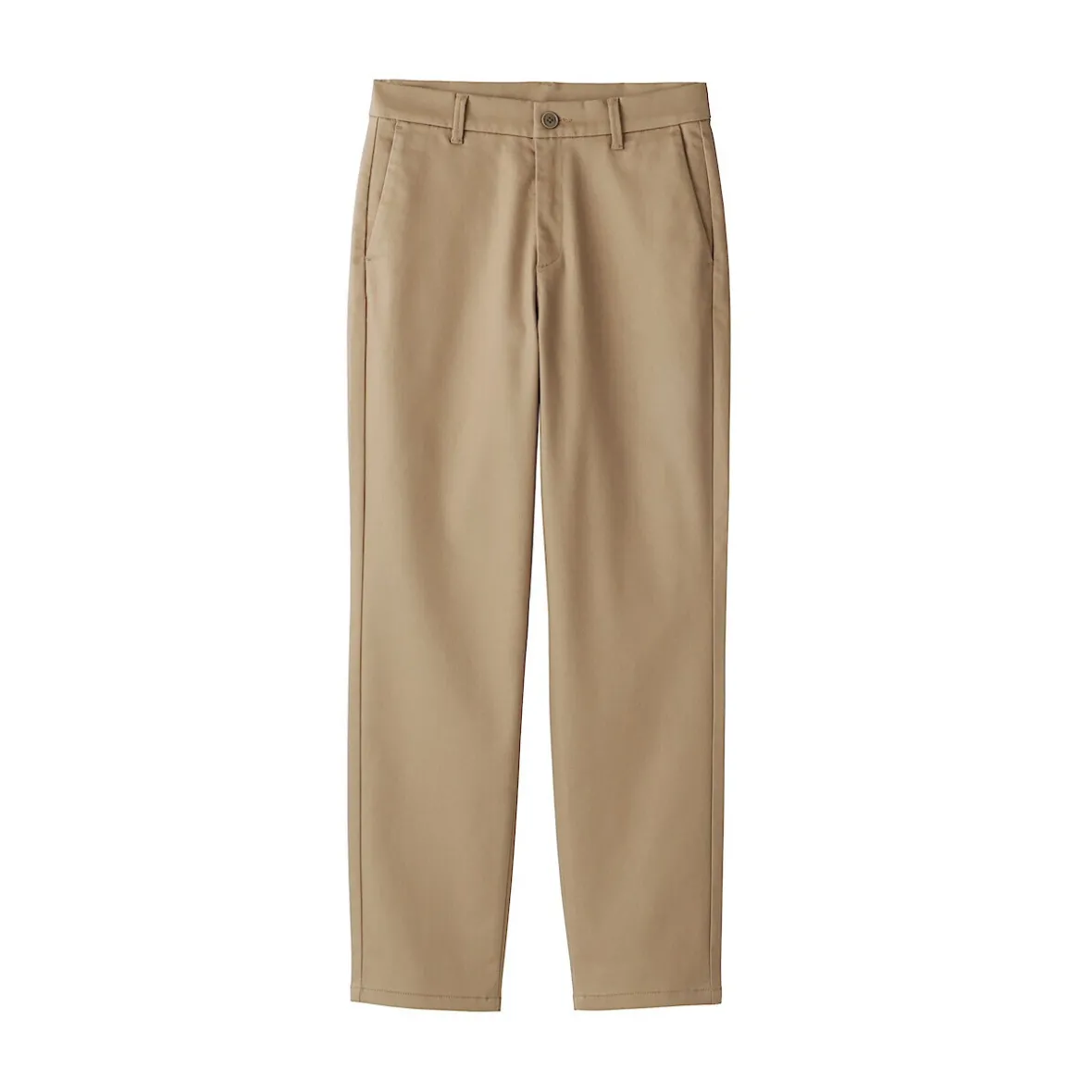 Outlet Muji Pantalones chinos Slim elásticos en 4 direcciones para mujer