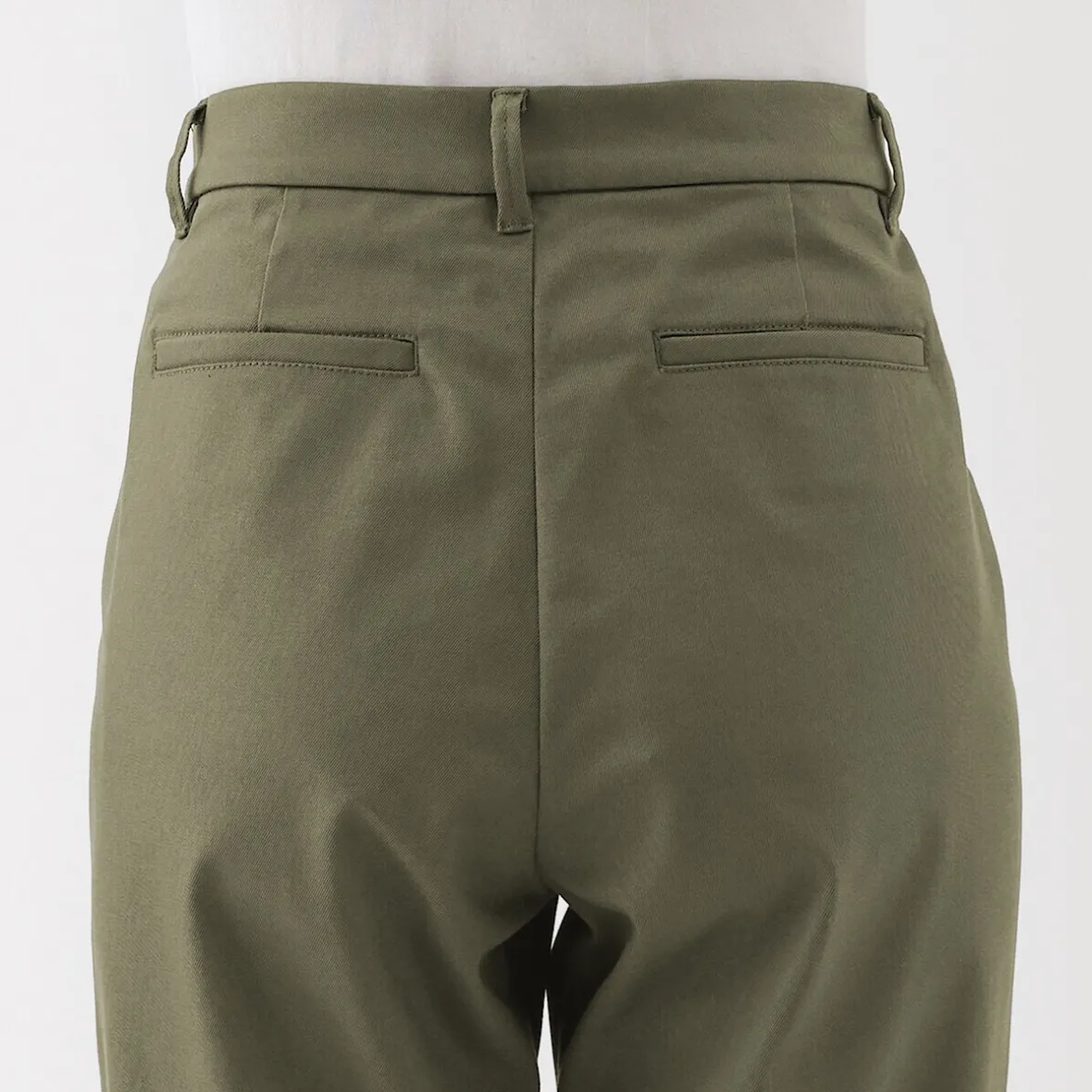 Outlet Muji Pantalones chinos Slim elásticos en 4 direcciones para mujer